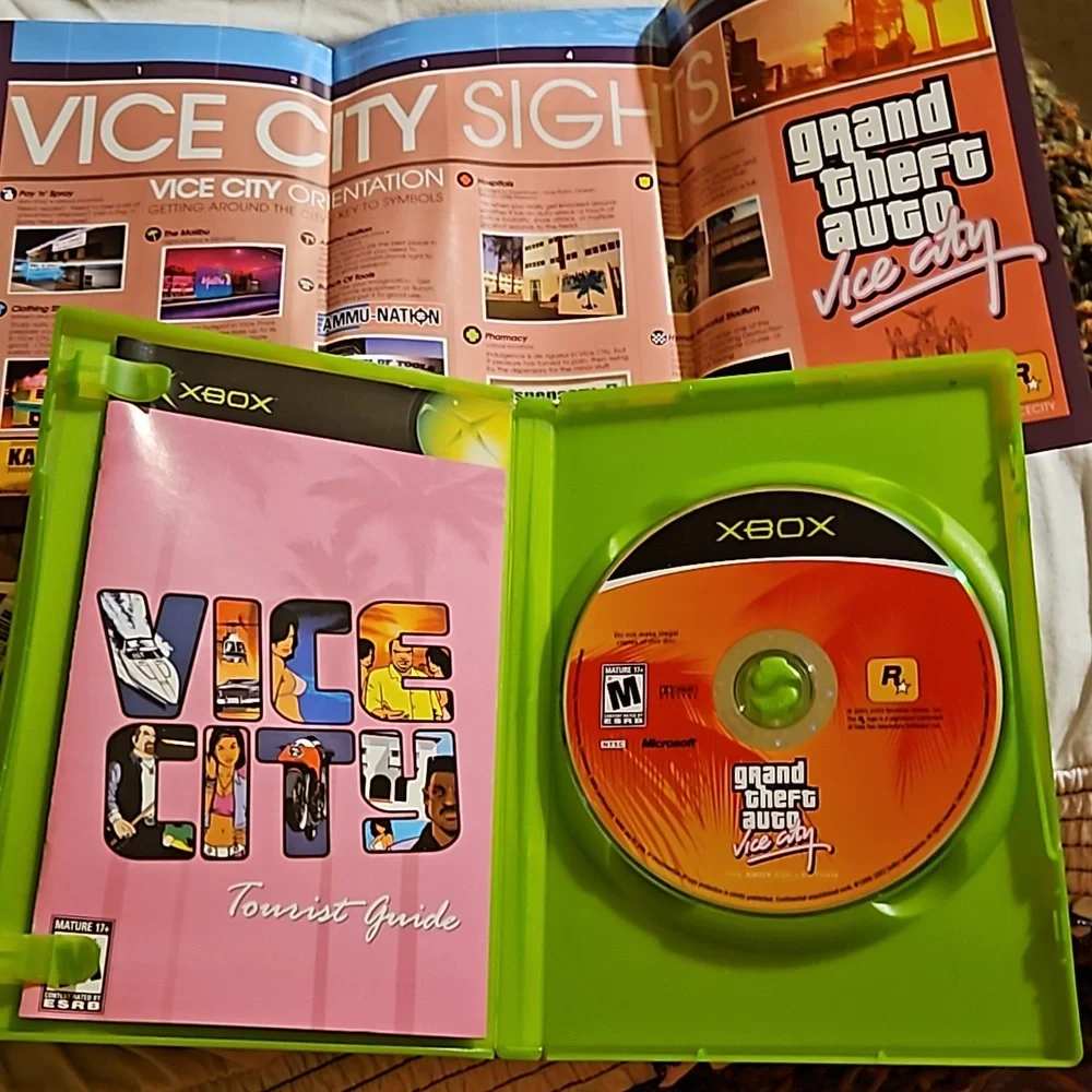 1/2 PRICE🔻Xbox Microsoft Grand Theft Auto III & Vice City